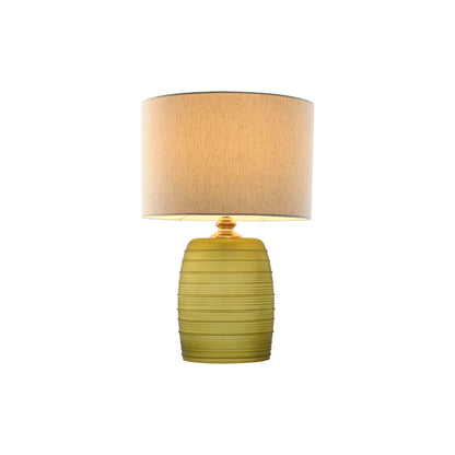 Home ESPRIT table lamp Green Beige Gold Crystal 50 W 220 V 38 x 38 x 57 cm