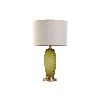 Home ESPRIT table lamp Green Beige Gold Crystal 50 W 220 V 36 x 36 x 61 cm