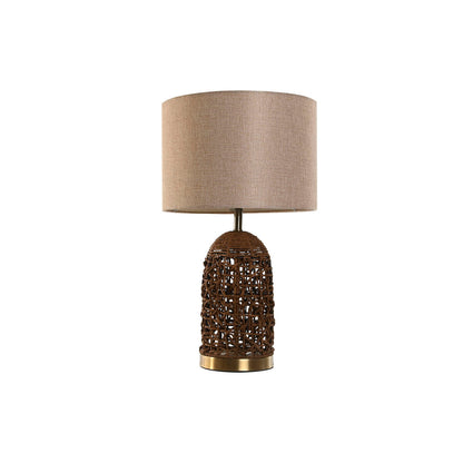 Home ESPRIT table lamp Brown Beige Gold 50 W 220 V 33 x 33 x 56 cm