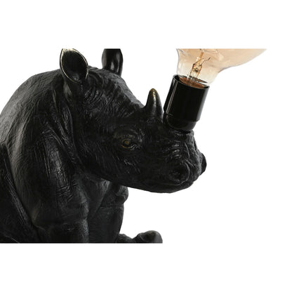 Home ESPRIT Table Lamp Black Resin 50 W 220 V 35 x 21.7 x 29 cm