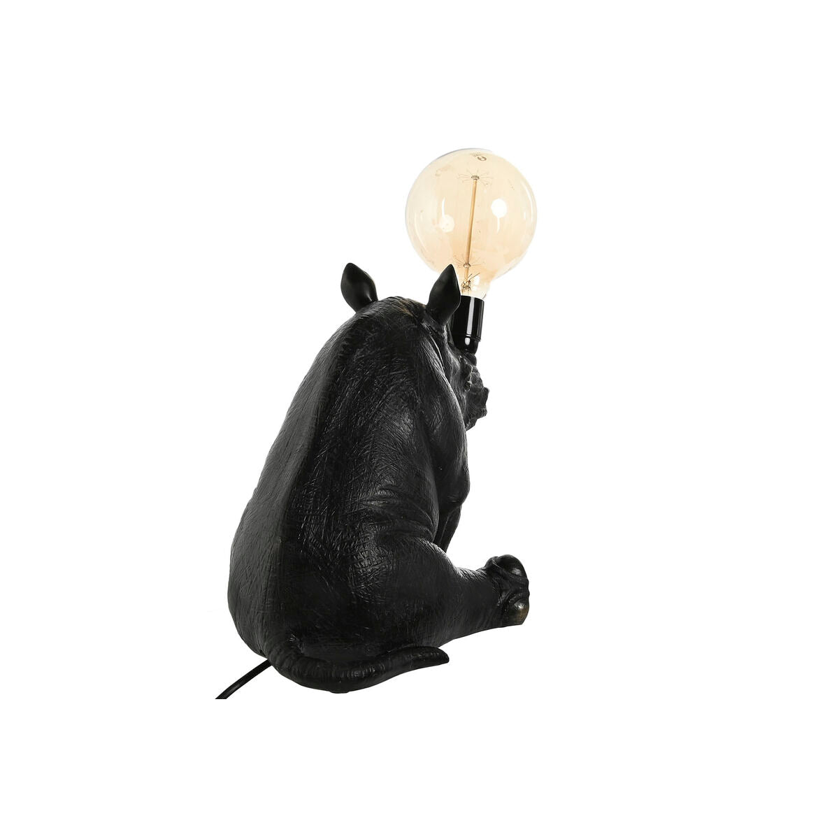 Home ESPRIT Table Lamp Black Resin 50 W 220 V 35 x 21.7 x 29 cm