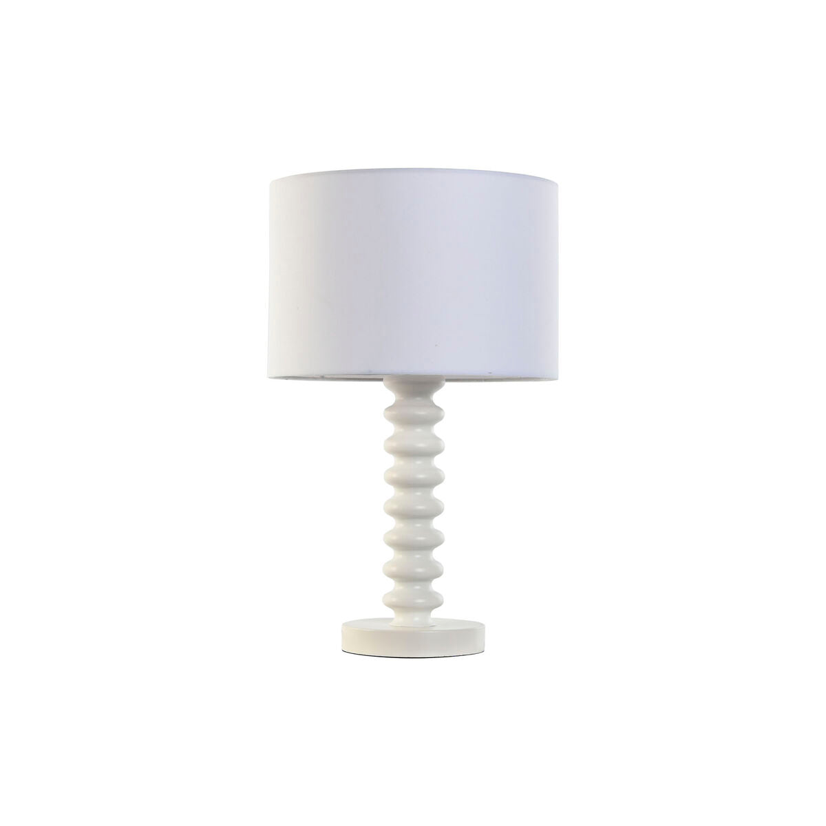 Home ESPRIT Table Lamp White Metal 30 x 30 x 50 cm