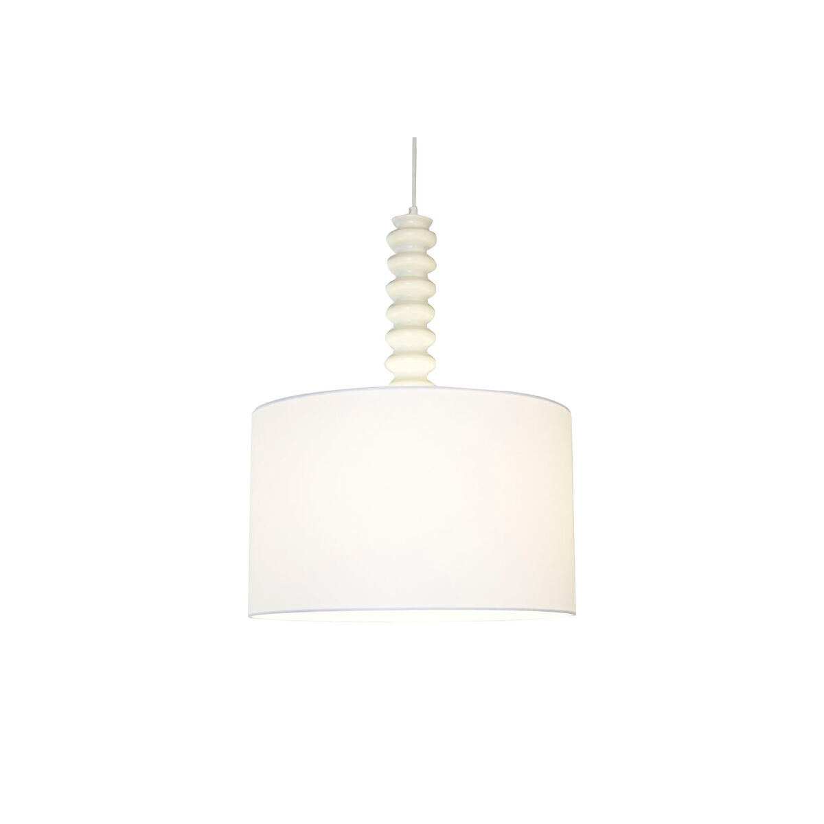 Home ESPRIT Ceiling Lamp White Iron 40 x 40 x 50 cm