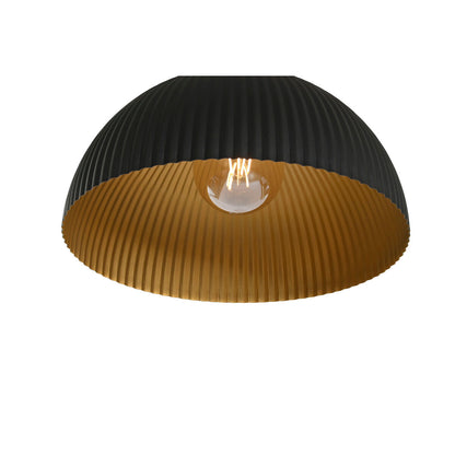 Home ESPRIT Ceiling Lamp Black Gold Metal 50 W 35 x 35 x 18 cm