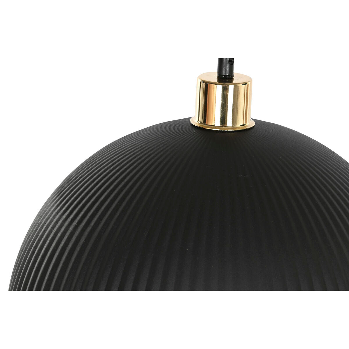 Home ESPRIT Ceiling Lamp Black Gold Metal 50 W 35 x 35 x 18 cm