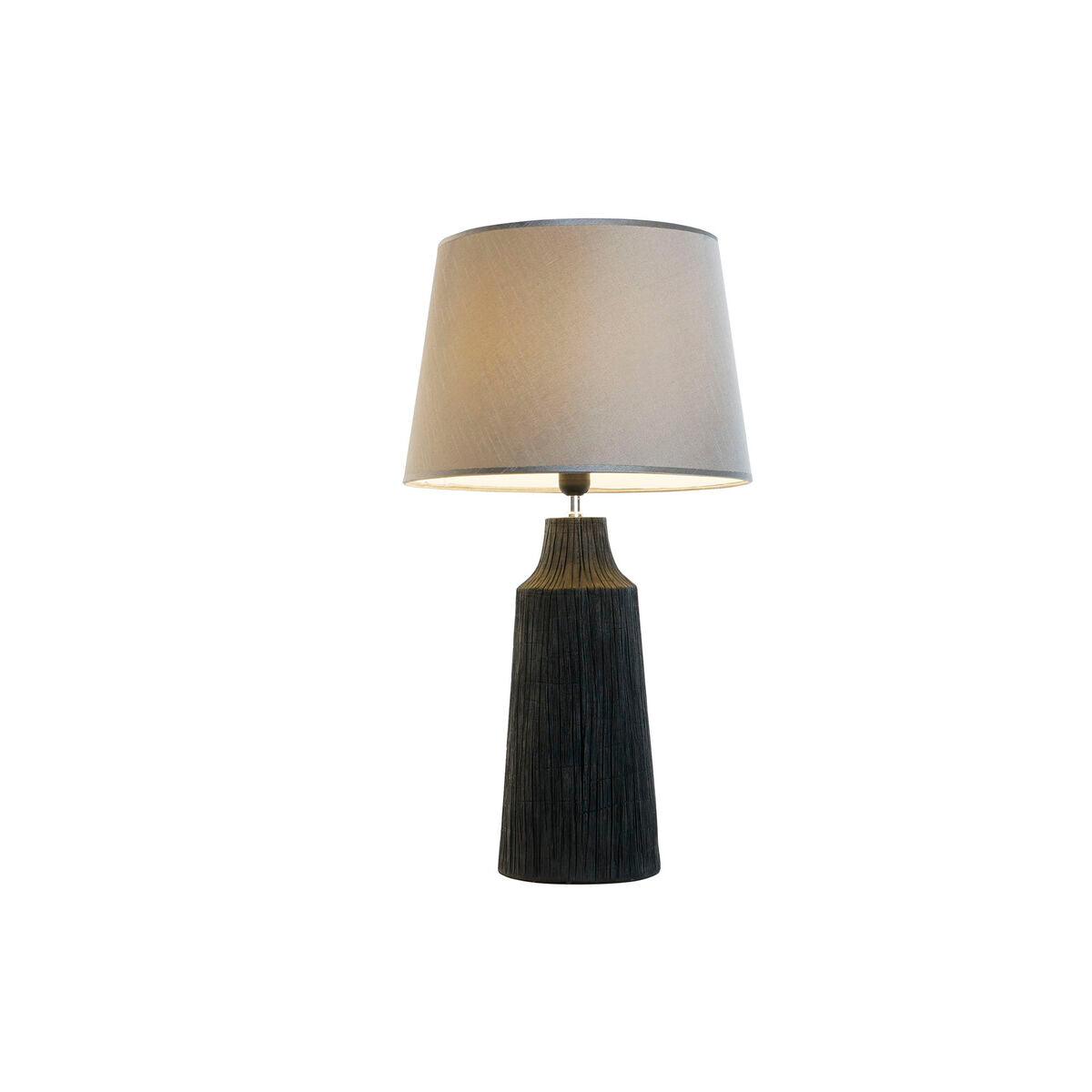 Home ESPRIT Table Lamp Black Grey Resin 50 W 220 V 40 x 40 x 70 cm (2 Units)