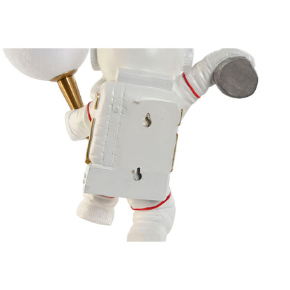 Home ESPRIT Wall Lamp White Gold Metal Resin Modern Astronaut 26 x 21.6 x 33 cm