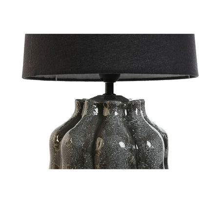 Home ESPRIT Table Lamp Grey Stoneware 50 W 220 V 30 x 30 x 45 cm