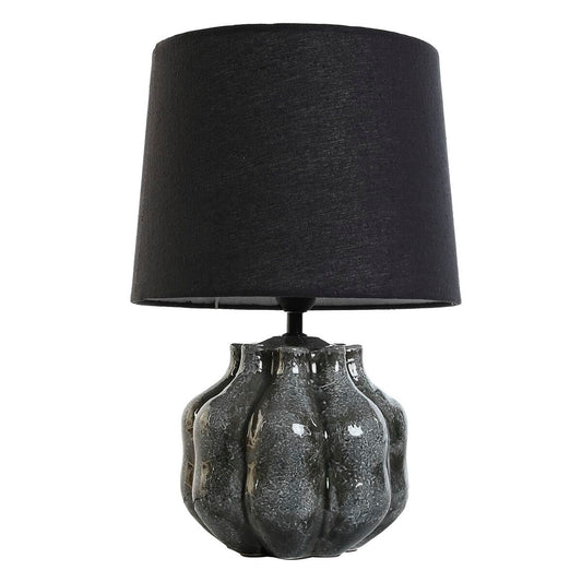 Home ESPRIT Table Lamp Grey Stoneware 50 W 220 V 30 x 30 x 45 cm