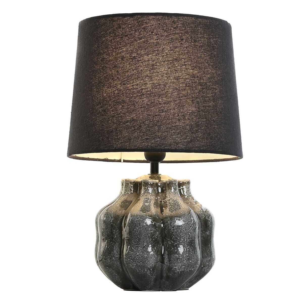 Home ESPRIT Table Lamp Grey Stoneware 50 W 220 V 30 x 30 x 45 cm