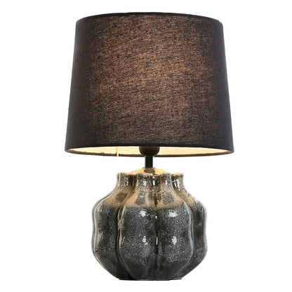 Home ESPRIT Table Lamp Grey Stoneware 50 W 220 V 30 x 30 x 45 cm