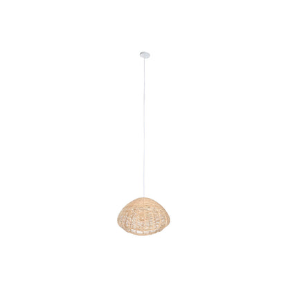 Home ESPRIT Ceiling Lamp White Light Brown Metal 55 x 43 x 28 cm