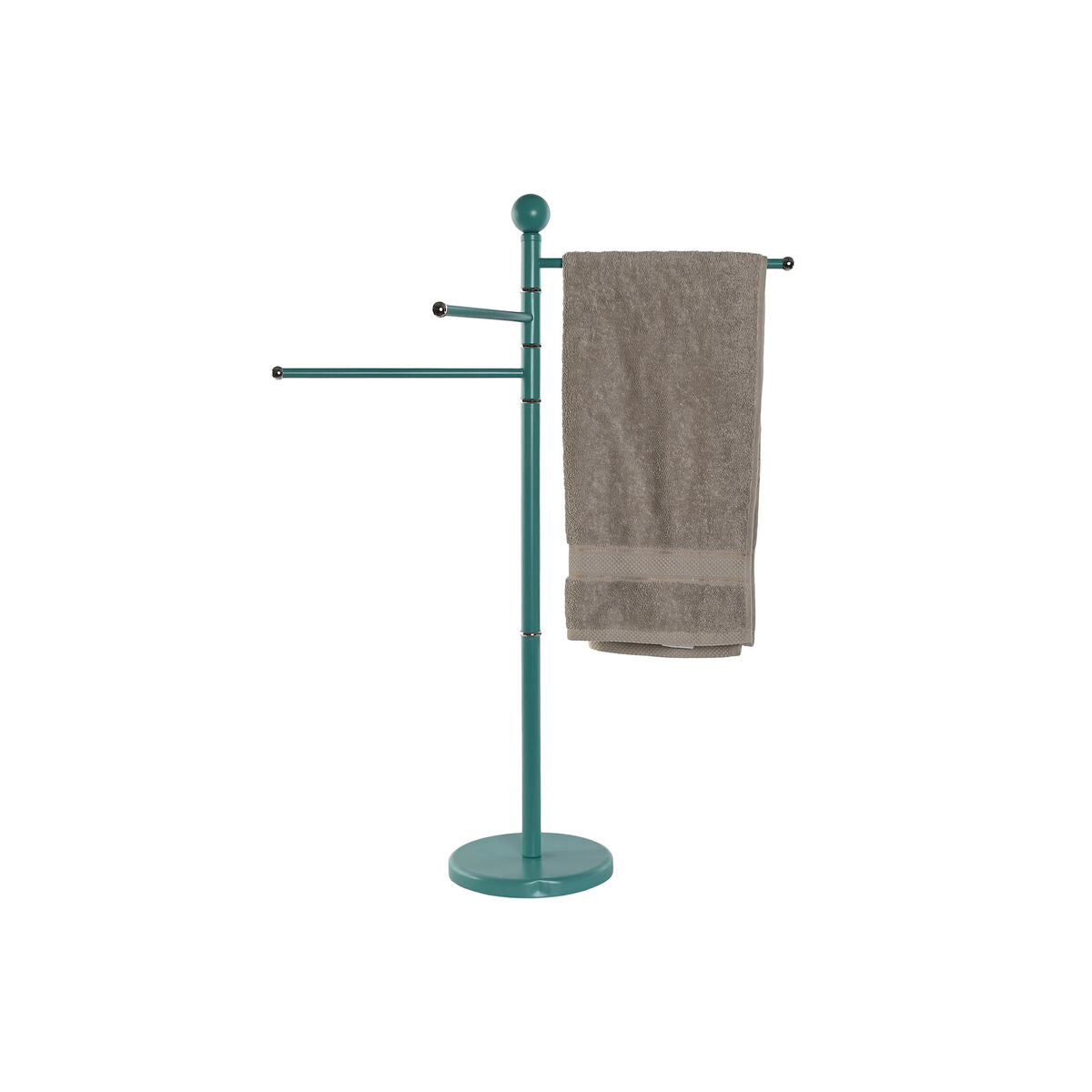 ESPRIT Home Standing Towel Rack Beige Turquoise Metal 43 x 22 x 90 cm 2 Units