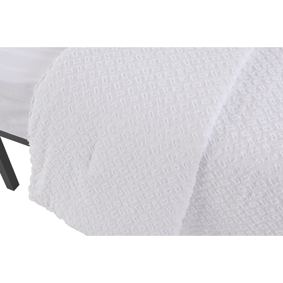 Colcha Home ESPRIT Blanco 180 x 260 cm