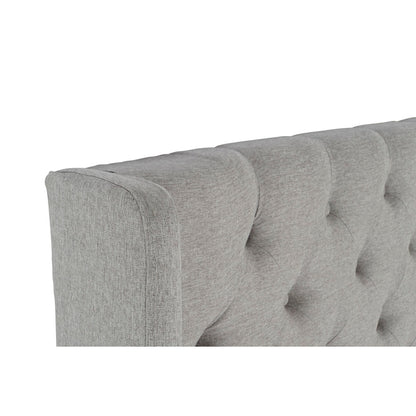 Cabecero de Cama Home ESPRIT Gris Madera MDF 194 x 20 x 170 cm