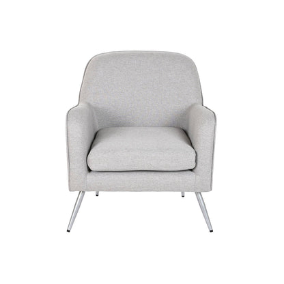 Sillón Home ESPRIT Gris Plateado 71 x 68 x 81 cm