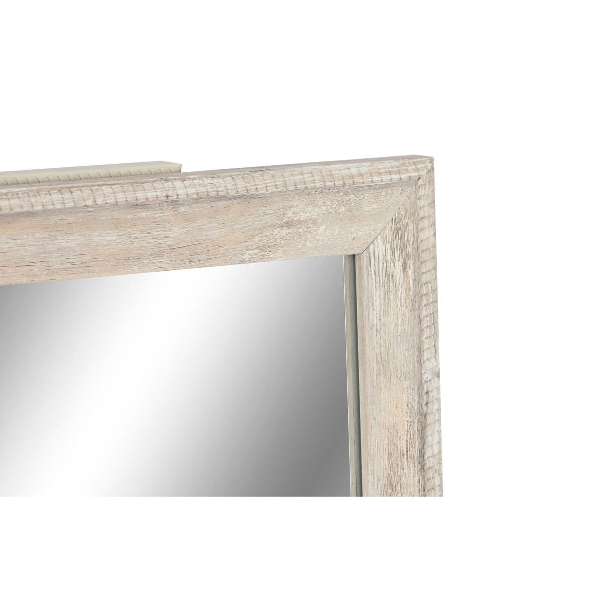 Home ESPRIT Wall Mirror White Brown Beige Grey Cream Glass Polystyrene 66 x 2 x 92 cm (4 Units)