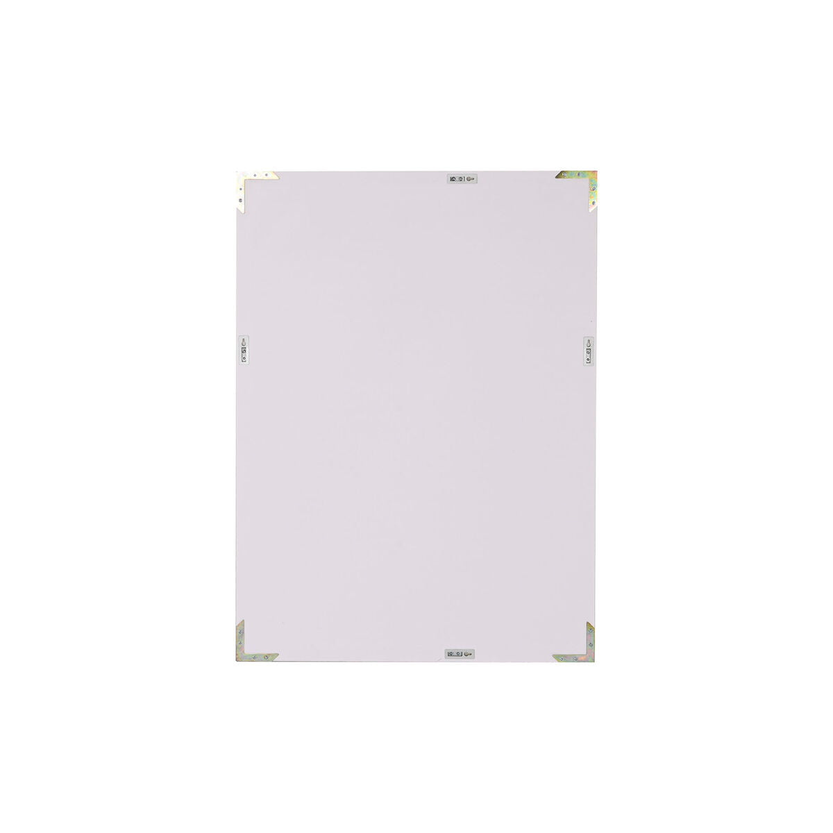 Espejo de pared Home ESPRIT Blanco Marrón Beige Gris Crema Cristal Poliestireno 66 x 2 x 92 cm (4 Unidades)