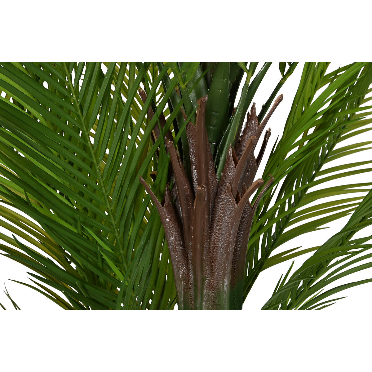 Planta Decorativa Home ESPRIT Polietileno Cemento Palmera 100 x 100 x 235 cm