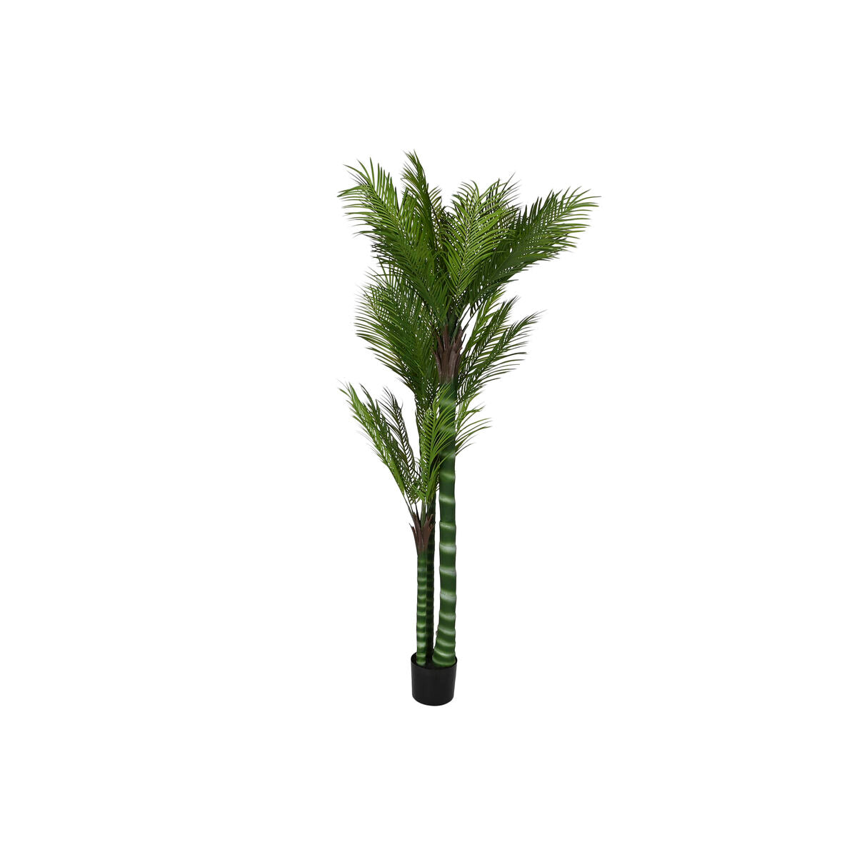 Planta Decorativa Home ESPRIT Polietileno Cemento Palmera 100 x 100 x 235 cm