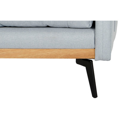 Sofá Cama Home ESPRIT Metal Scandi 74 x 85 x 90 cm