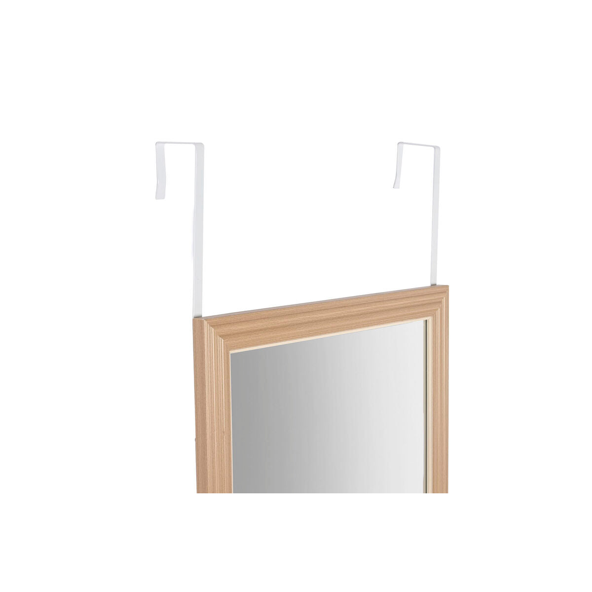 Home ESPRIT Wall Mirror White Brown Beige Grey Glass Polystyrene 35 x 2 x 125 cm (4 Units)