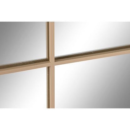 Espejo de pared Home ESPRIT Beige Ventana Scandi 90 x 2 x 90 cm