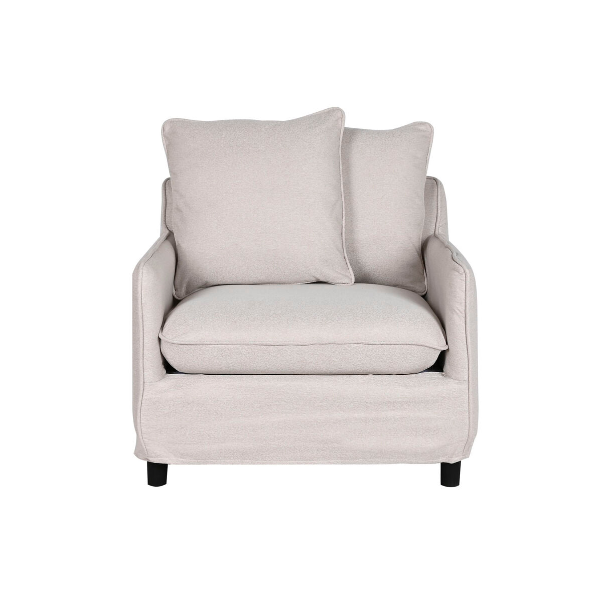 Home ESPRIT Beige Armchair 85 x 85 x 74 cm