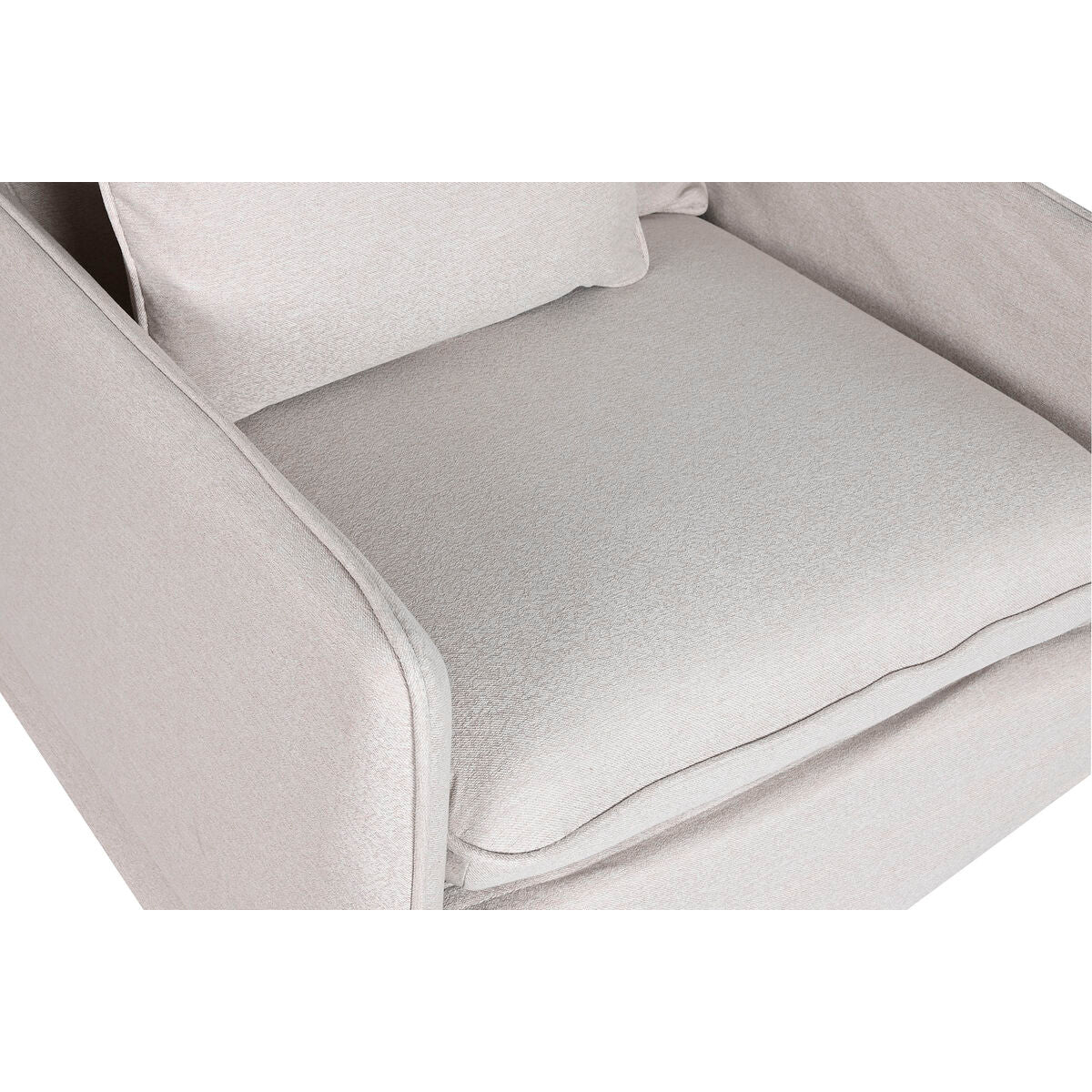 Sillón Home ESPRIT Beige 85 x 85 x 74 cm