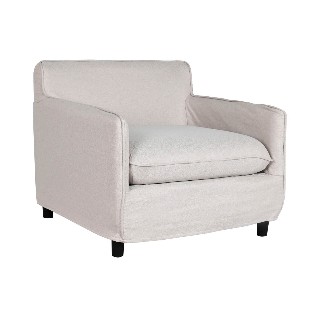 Home ESPRIT Beige Armchair 85 x 85 x 74 cm