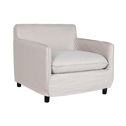 Sillón Home ESPRIT Beige 85 x 85 x 74 cm