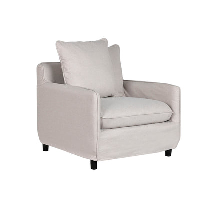 Home ESPRIT Beige Armchair 85 x 85 x 74 cm