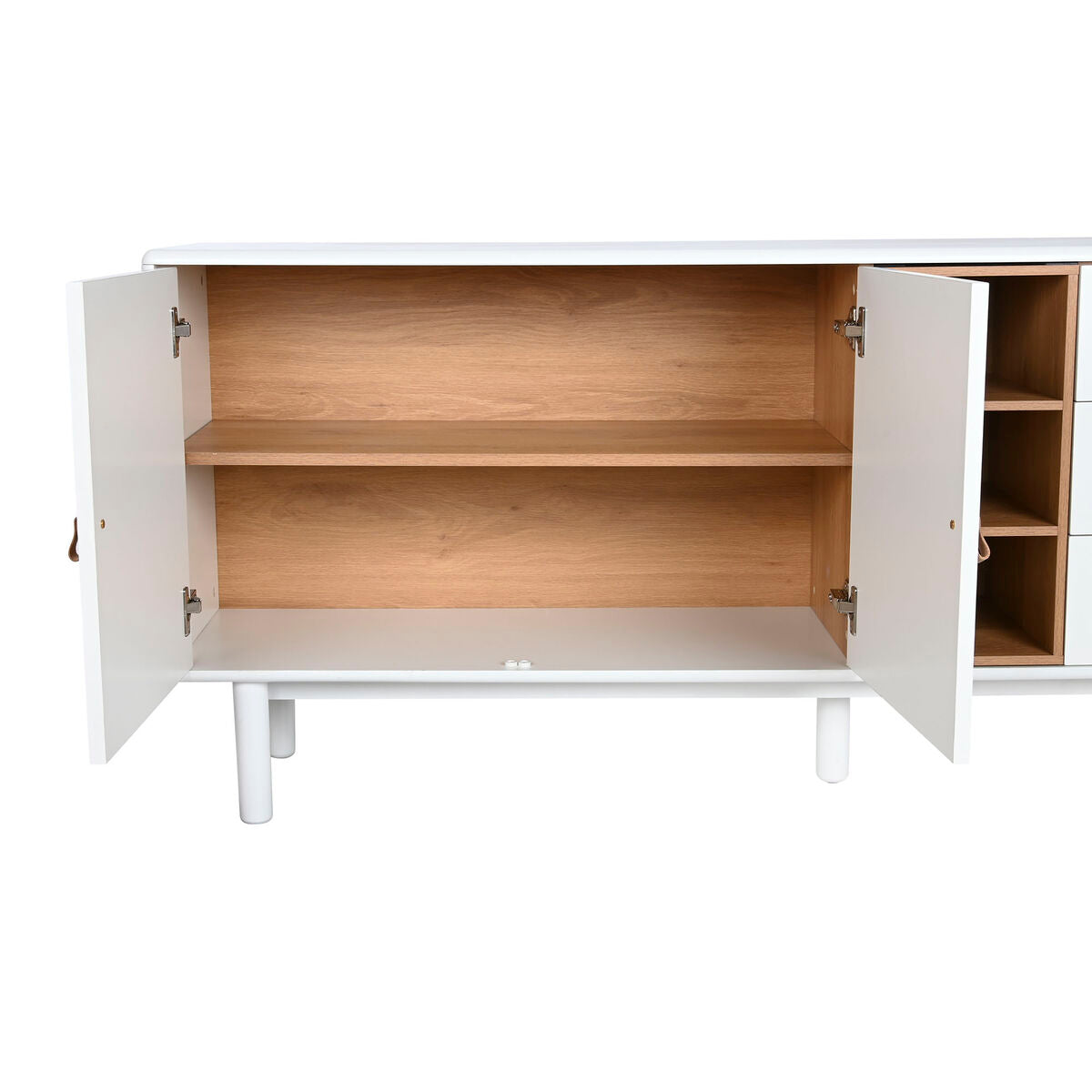 Aparador Home ESPRIT Blanco Natural 180 x 40 x 75 cm