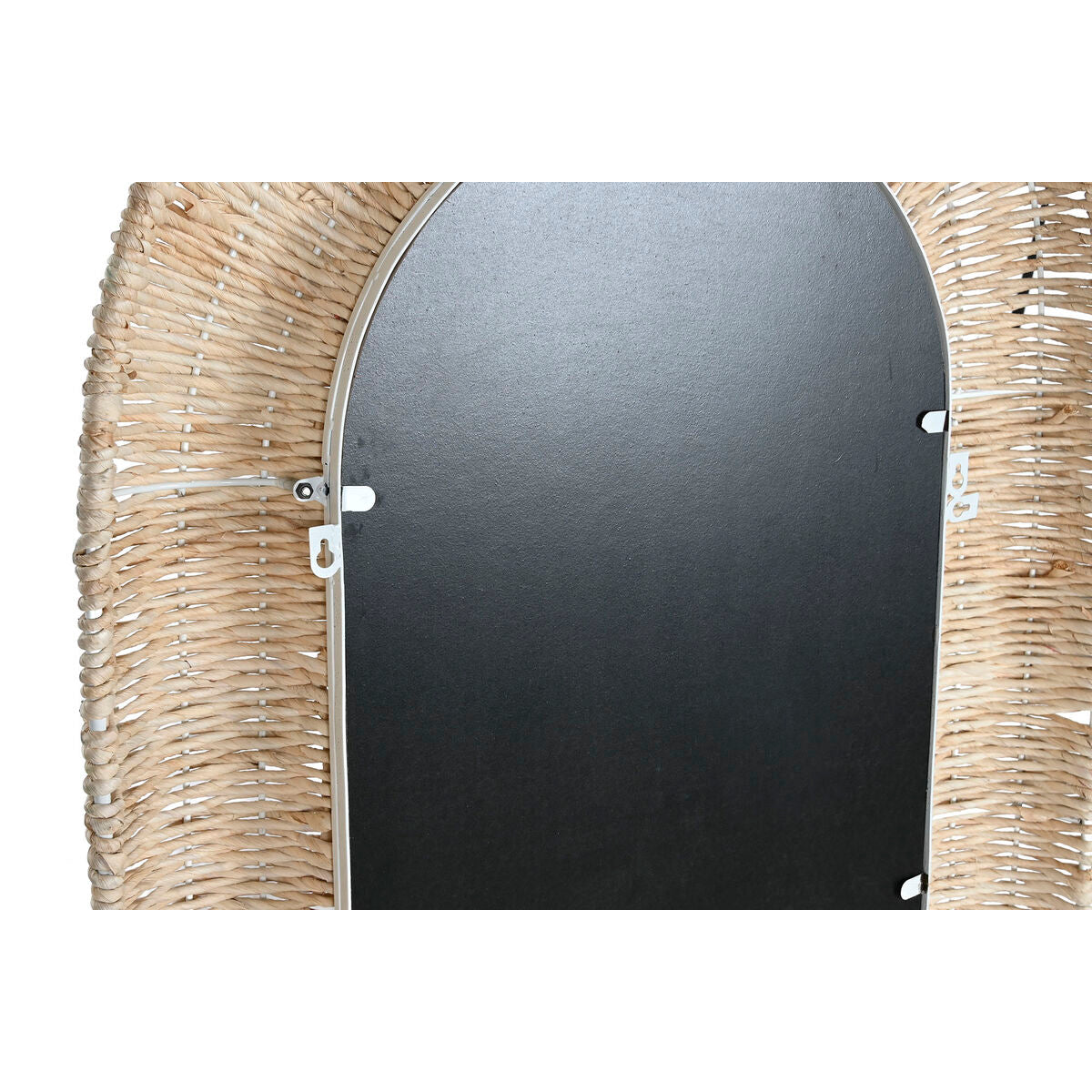 Home ESPRIT Natural Fiber Wall Mirror 68 x 7.5 x 128 cm