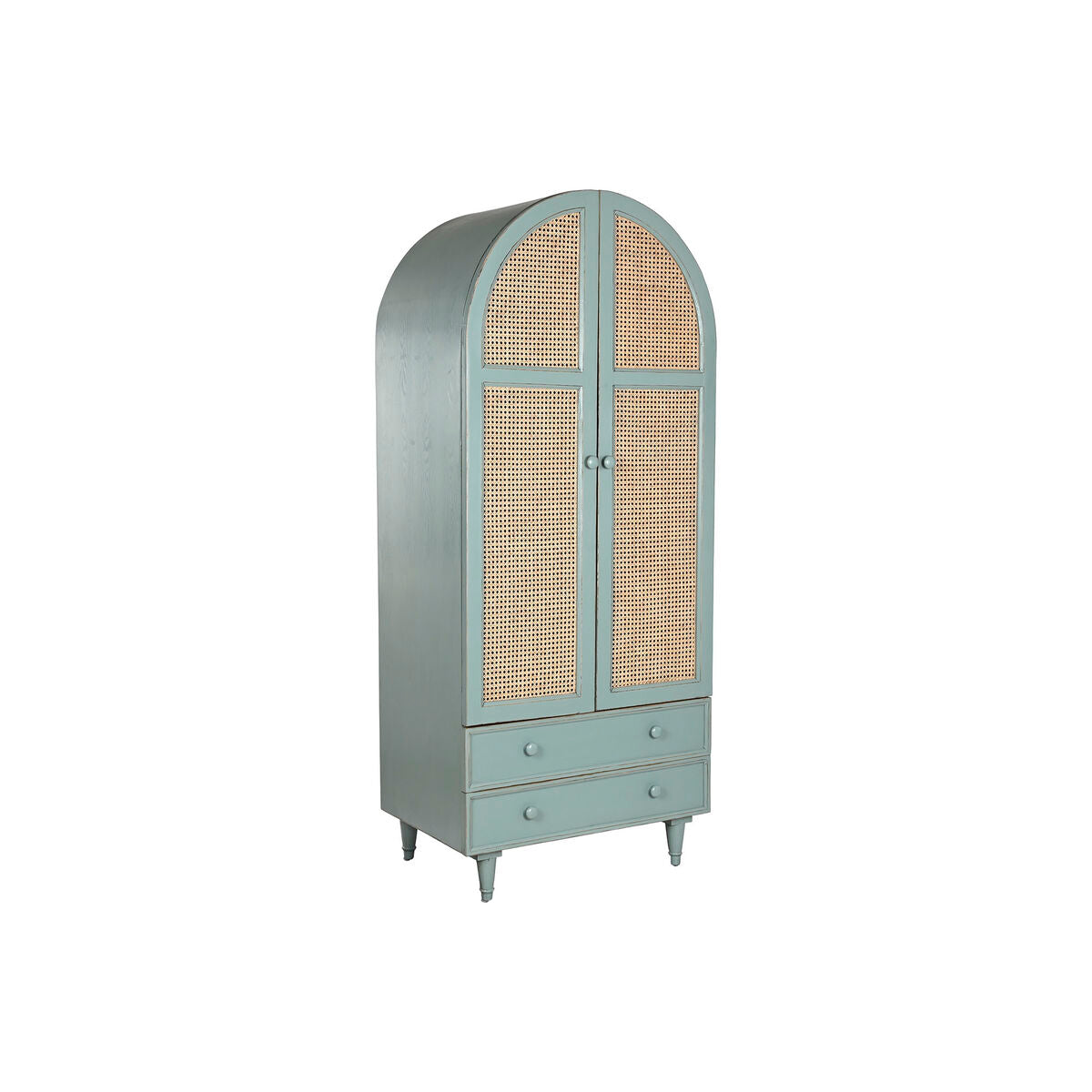 Home ESPRIT Natural Green Wardrobe 85 x 56 x 200 cm