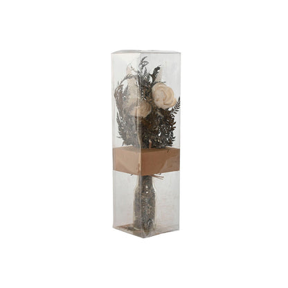 Planta Decorativa Home ESPRIT Cristal Flor 11 x 11 x 40 cm (3 Unidades)