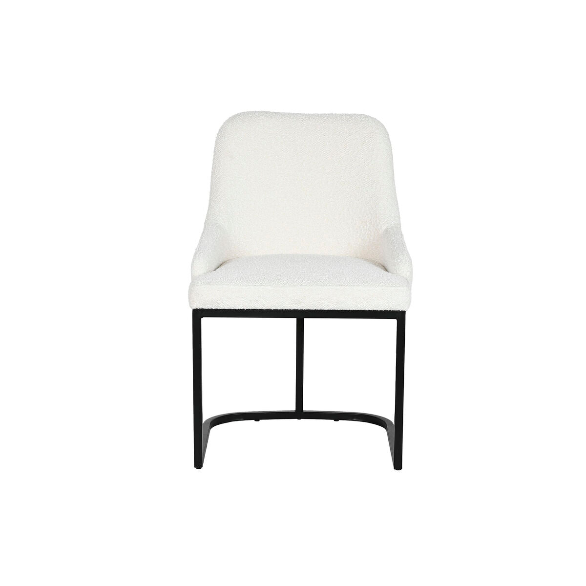 Silla de Comedor Home ESPRIT Blanco Negro 54 x 61 x 82,5 cm