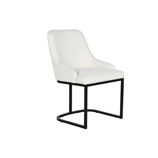 Silla de Comedor Home ESPRIT Blanco Negro 54 x 61 x 82,5 cm