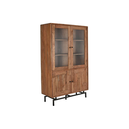 ESPRIT Home Acacia Glass Display Cabinet 118 x 45 x 194 cm