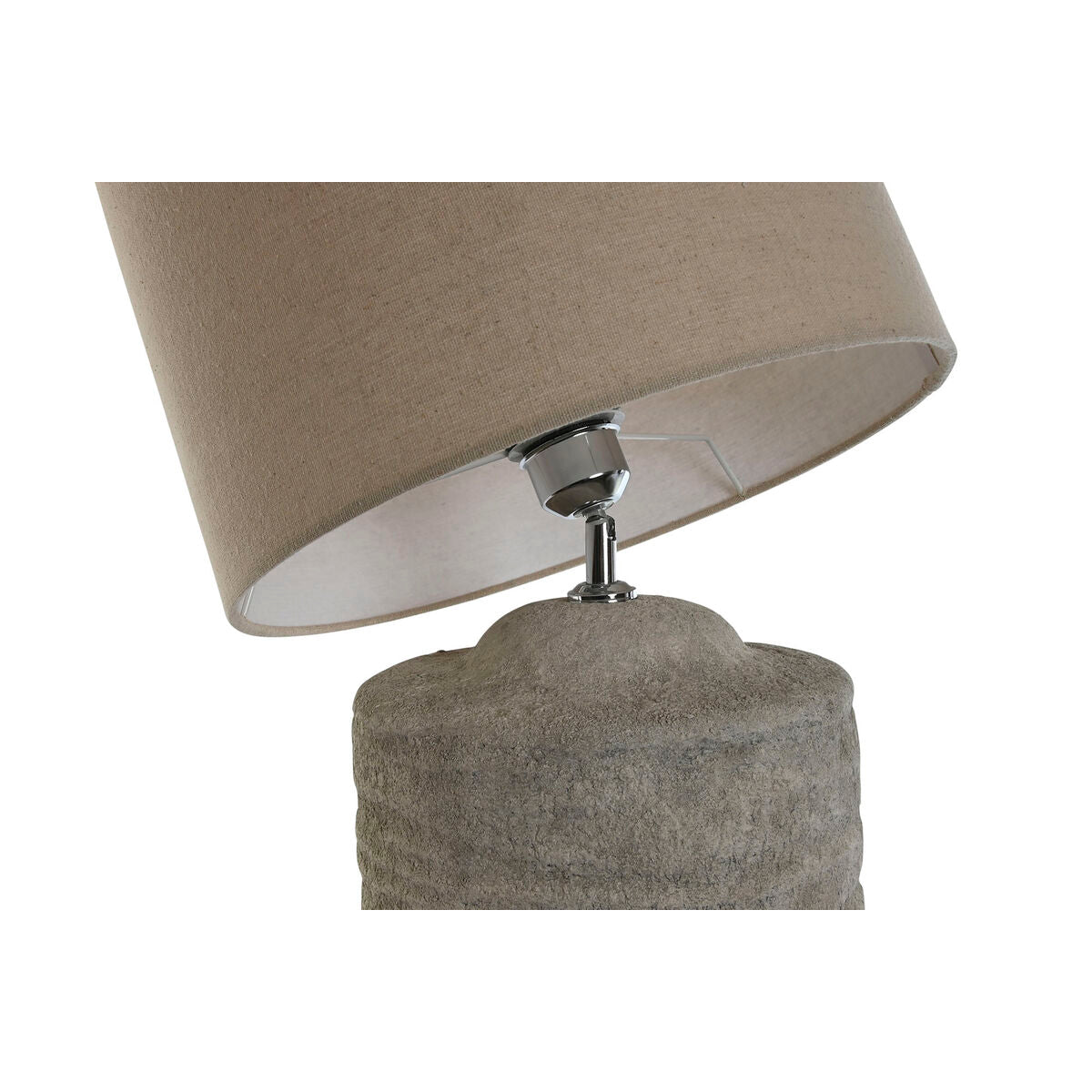 Home ESPRIT Table Lamp Cement Grey 50 W 220 V 24 x 24 x 82 cm