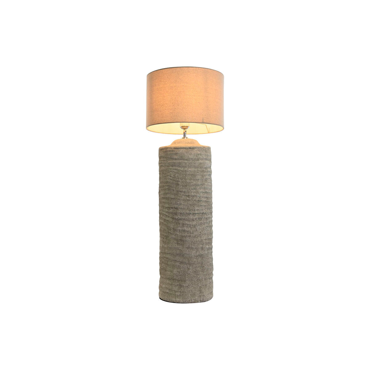 Home ESPRIT Table Lamp Cement Grey 50 W 220 V 24 x 24 x 82 cm