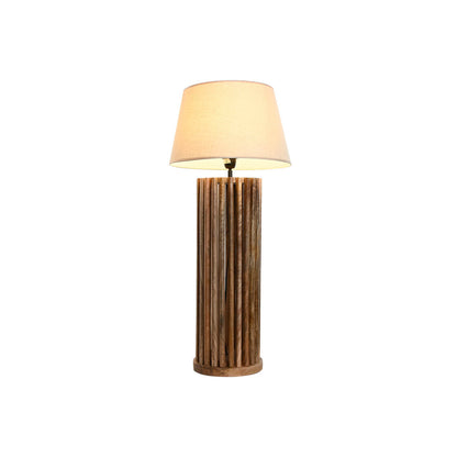 Home ESPRIT table lamp Brown Mango wood 50 W 220 V 23 x 23 x 72 cm