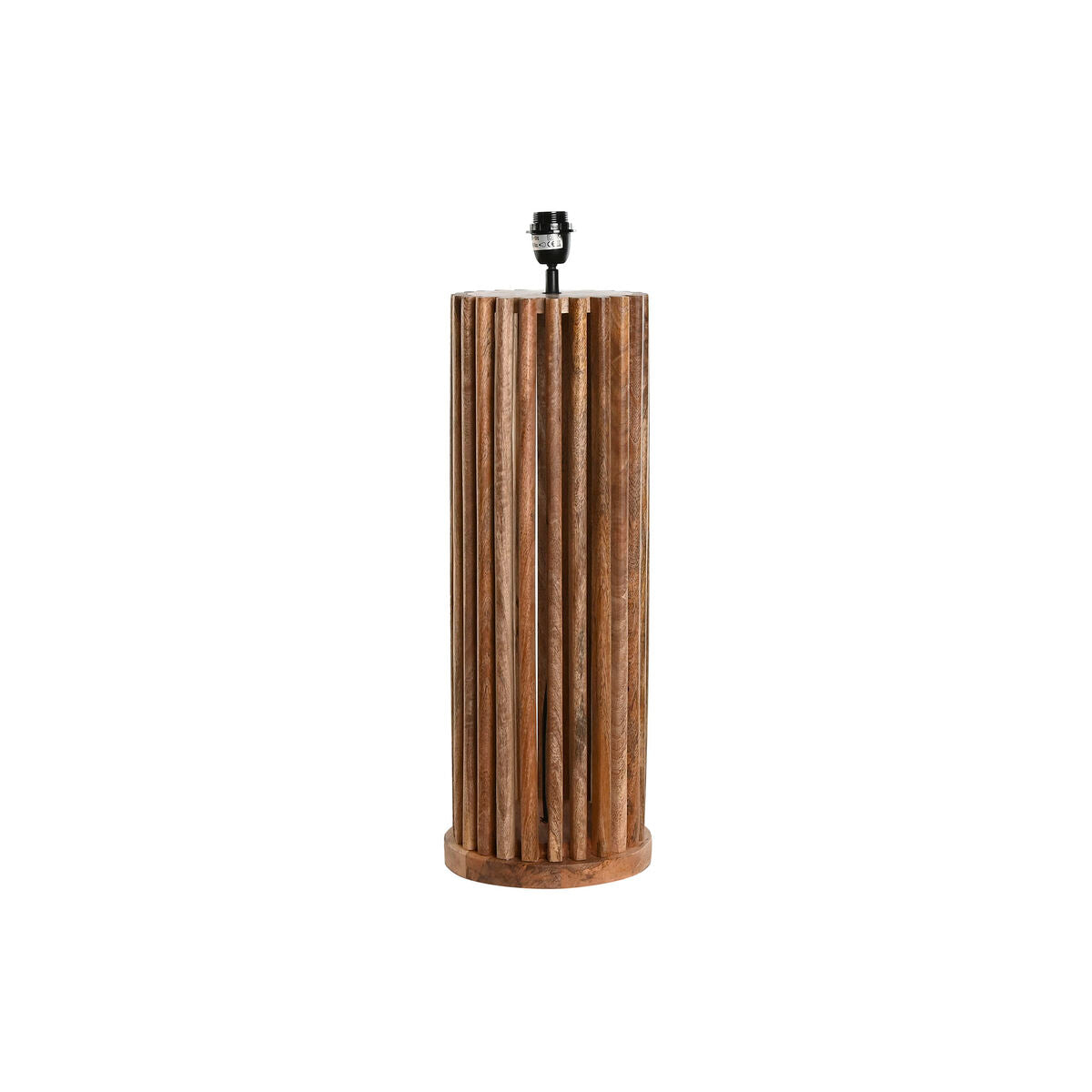 Home ESPRIT table lamp Brown Mango wood 50 W 220 V 23 x 23 x 72 cm