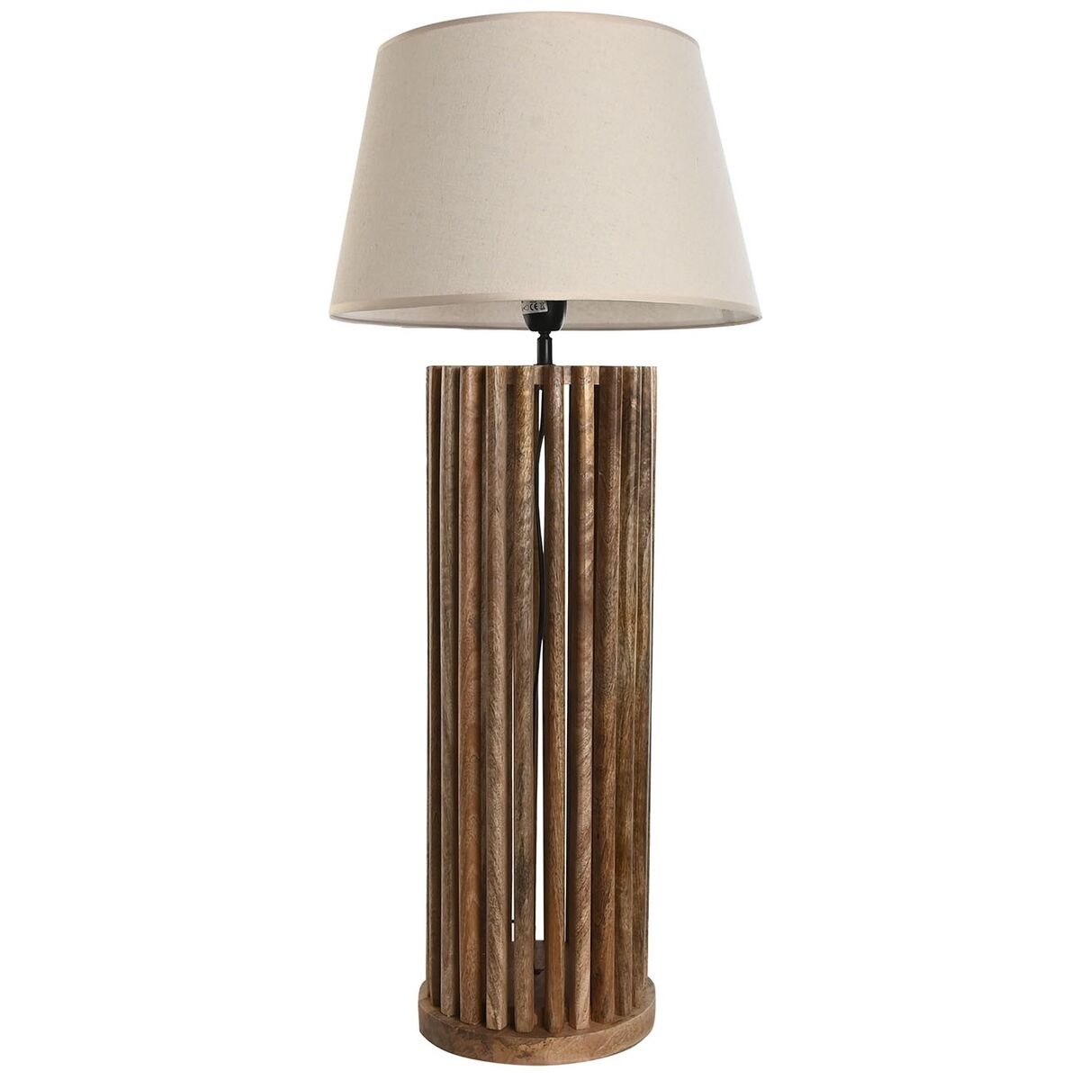 Home ESPRIT table lamp Brown Mango wood 50 W 220 V 23 x 23 x 72 cm