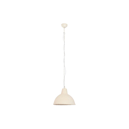 Home ESPRIT Ceiling Lamp White Paper Iron 50 W 33 x 33 x 26 cm