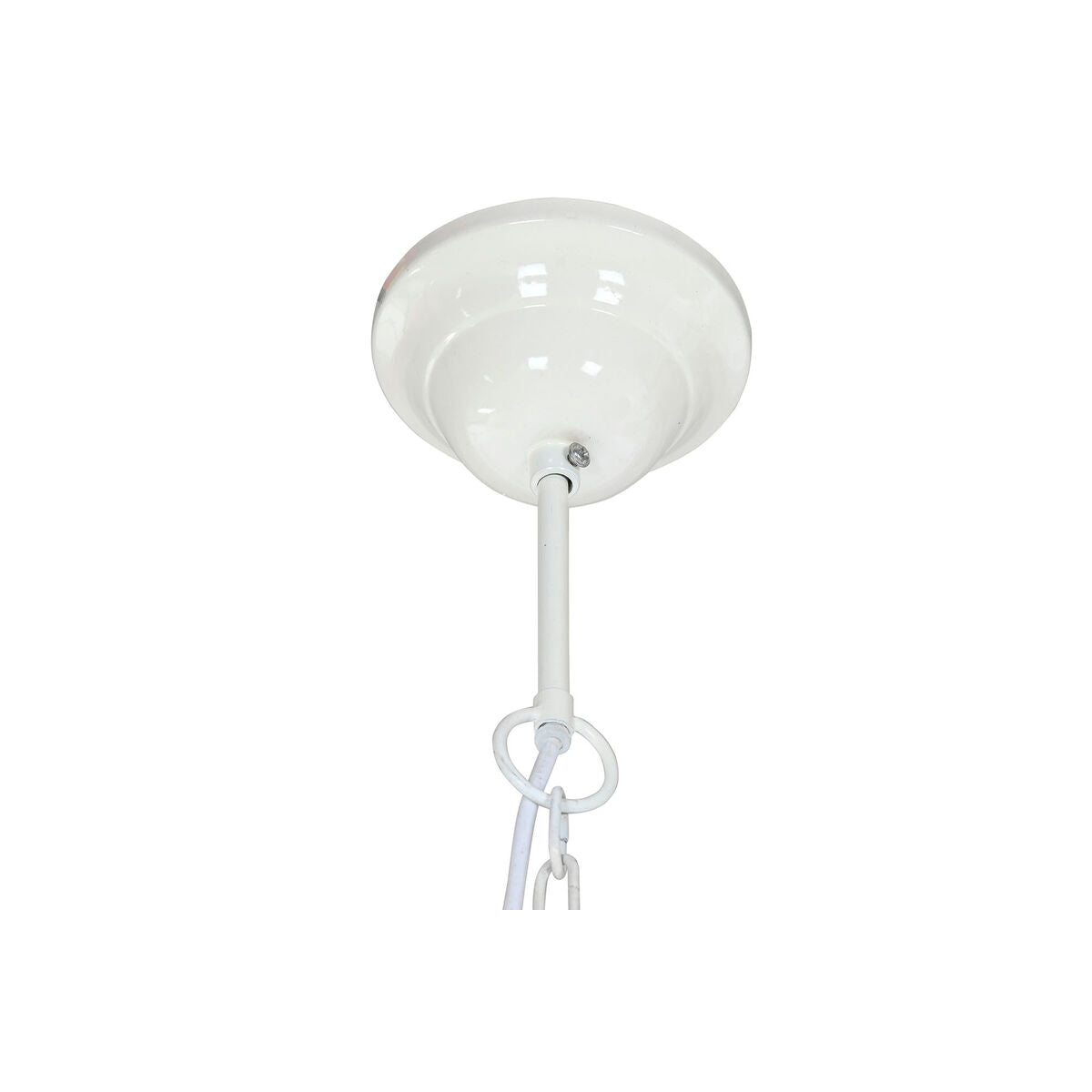 Home ESPRIT Ceiling Lamp White Paper Iron 50 W 33 x 33 x 26 cm