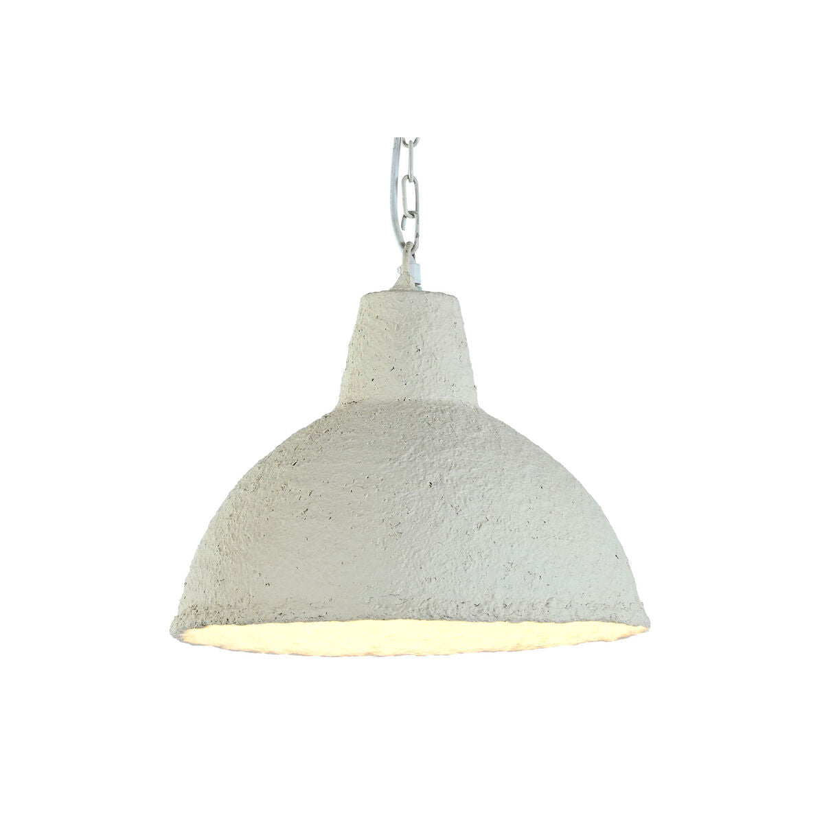 Home ESPRIT Ceiling Lamp White Paper Iron 50 W 33 x 33 x 26 cm