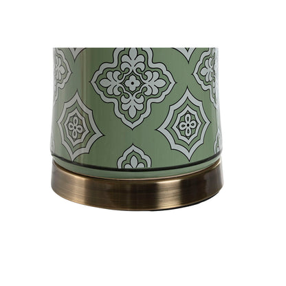 Home ESPRIT Table Lamp White Green Gold Ceramic 50 W 220 V 40 x 40 x 69 cm