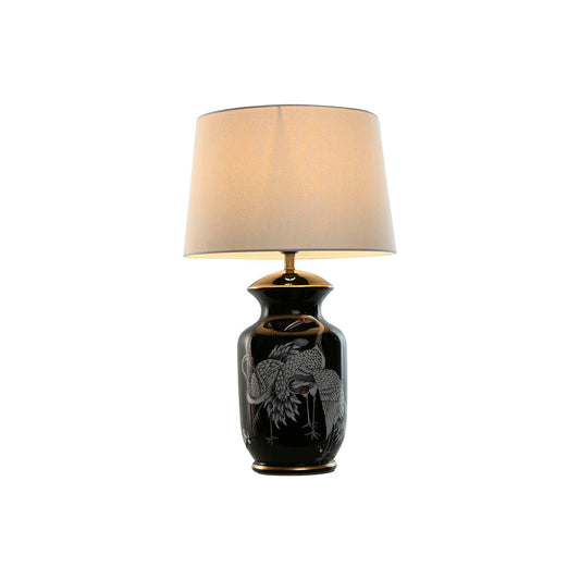 Home ESPRIT Table Lamp Black Gold Ceramic 50 W 220 V 40 x 40 x 70 cm