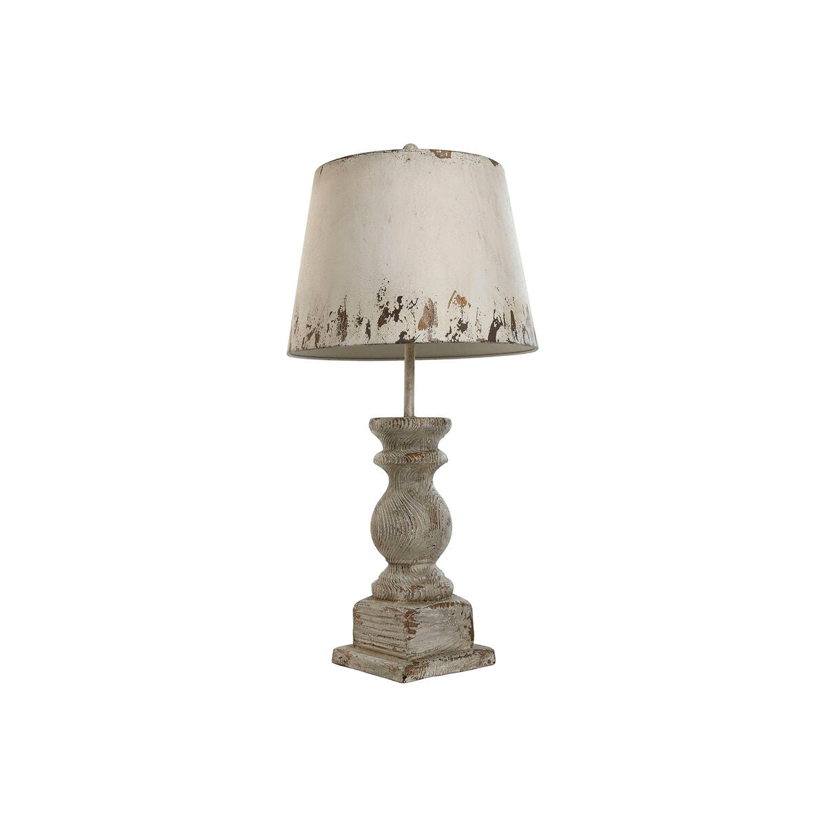 Home ESPRIT Table Lamp White Metal Fir 50 W 220 V 40 x 40 x 83 cm